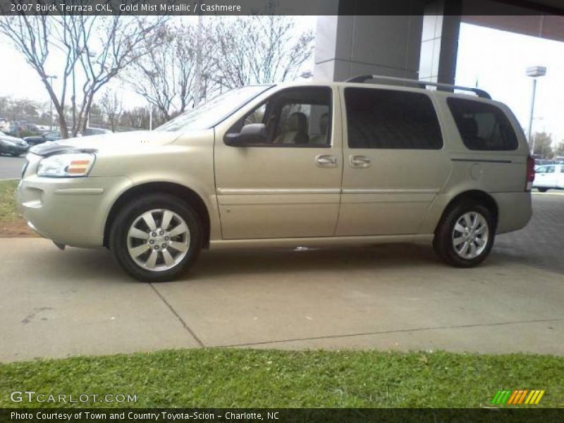 Gold Mist Metallic / Cashmere 2007 Buick Terraza CXL