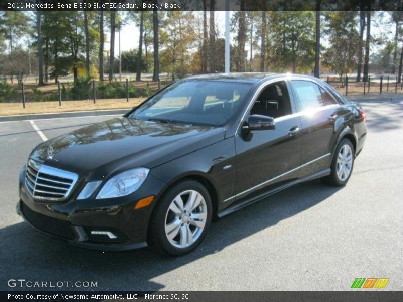 Front 3/4 View of 2011 E 350 BlueTEC Sedan