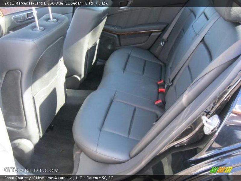  2011 E 350 BlueTEC Sedan Black Interior