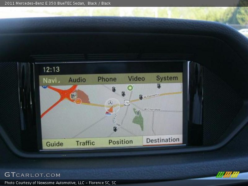 Navigation of 2011 E 350 BlueTEC Sedan