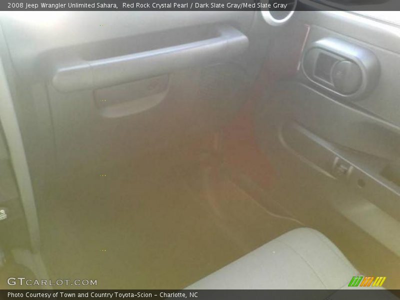 Red Rock Crystal Pearl / Dark Slate Gray/Med Slate Gray 2008 Jeep Wrangler Unlimited Sahara