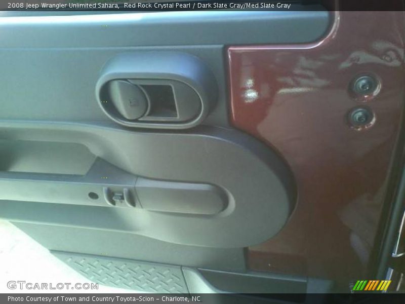 Red Rock Crystal Pearl / Dark Slate Gray/Med Slate Gray 2008 Jeep Wrangler Unlimited Sahara