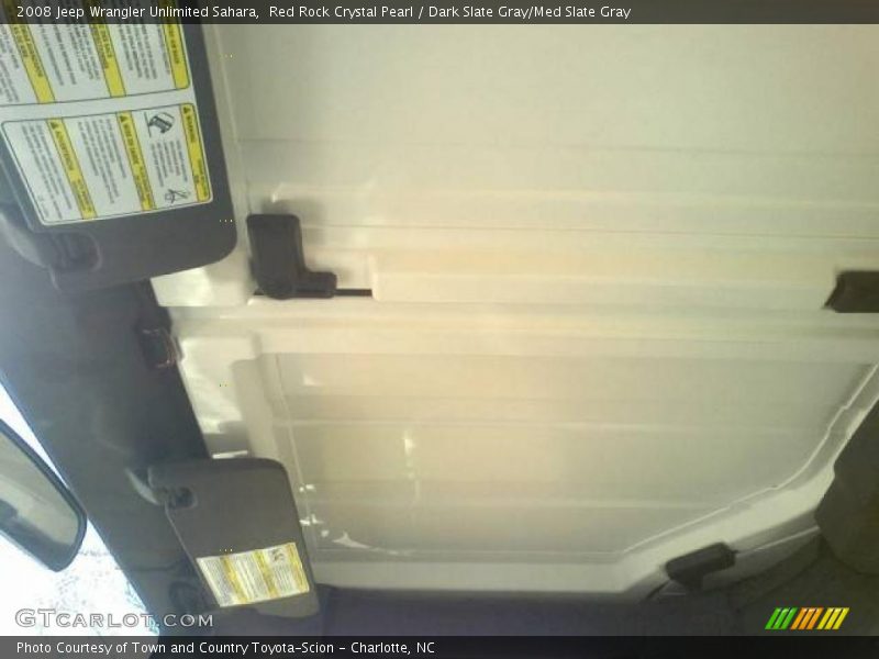 Red Rock Crystal Pearl / Dark Slate Gray/Med Slate Gray 2008 Jeep Wrangler Unlimited Sahara