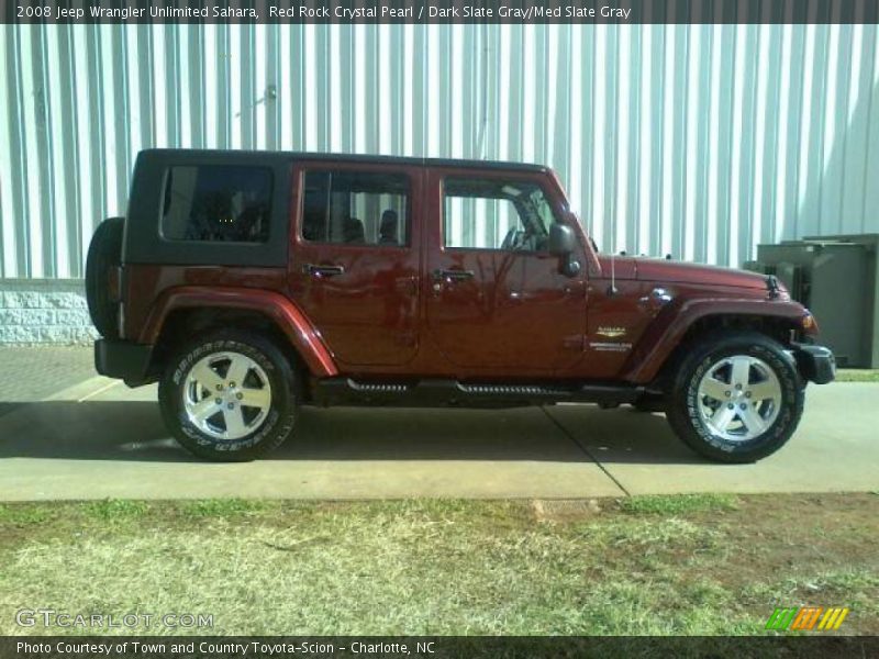  2008 Wrangler Unlimited Sahara Red Rock Crystal Pearl