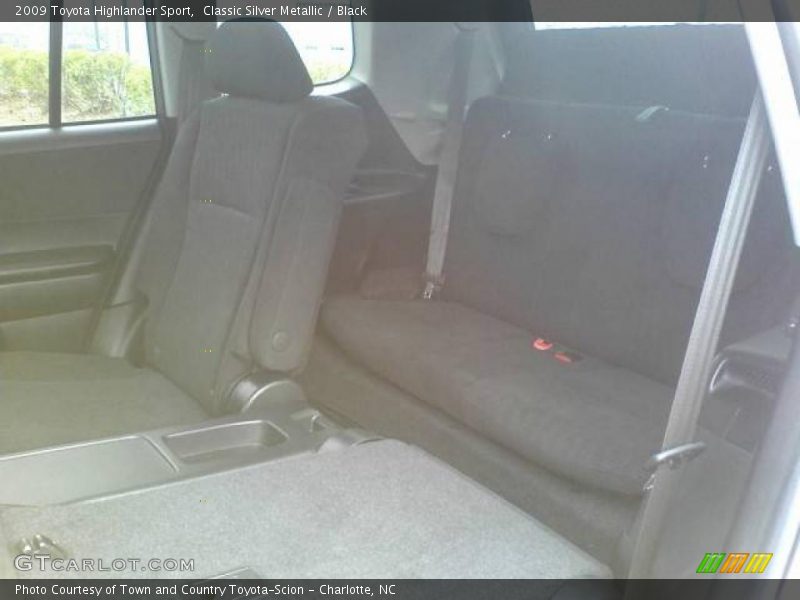 Classic Silver Metallic / Black 2009 Toyota Highlander Sport