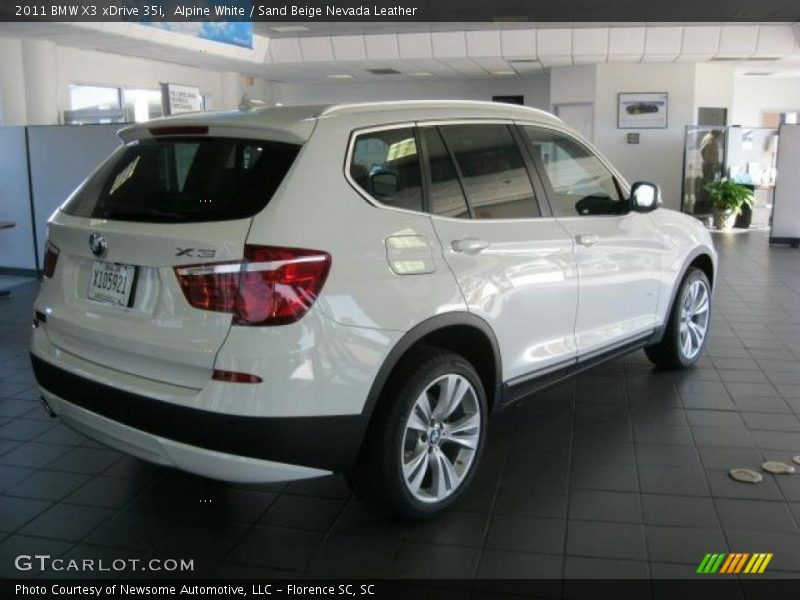  2011 X3 xDrive 35i Alpine White