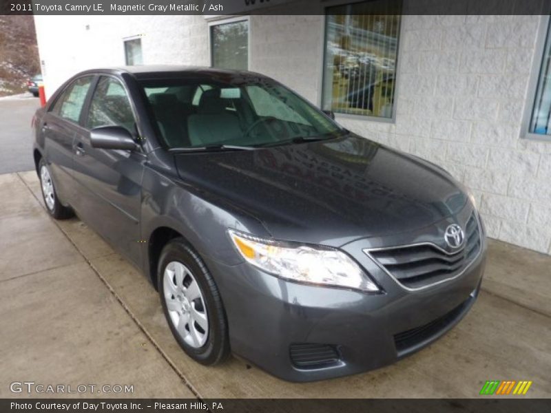Magnetic Gray Metallic / Ash 2011 Toyota Camry LE