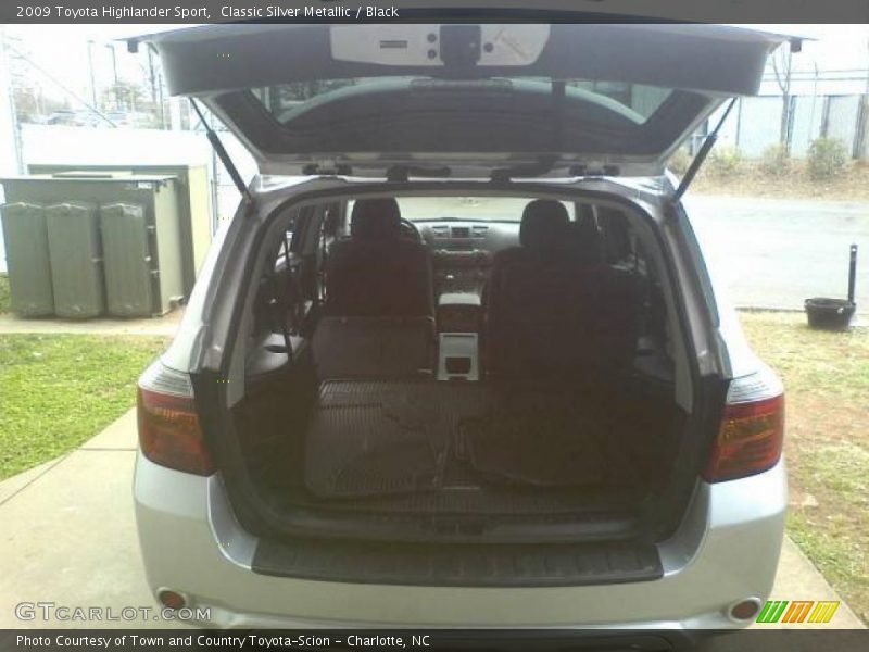 Classic Silver Metallic / Black 2009 Toyota Highlander Sport