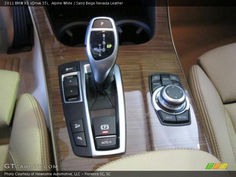  2011 X3 xDrive 35i 8 Speed Steptronic Automatic Shifter