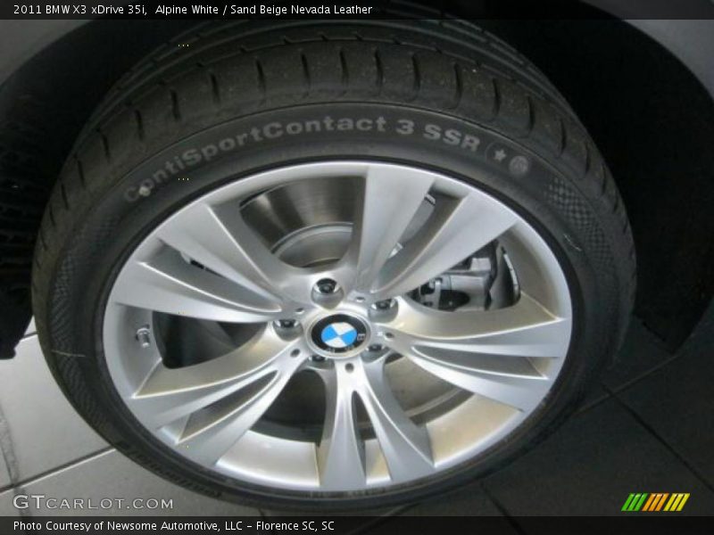  2011 X3 xDrive 35i Wheel