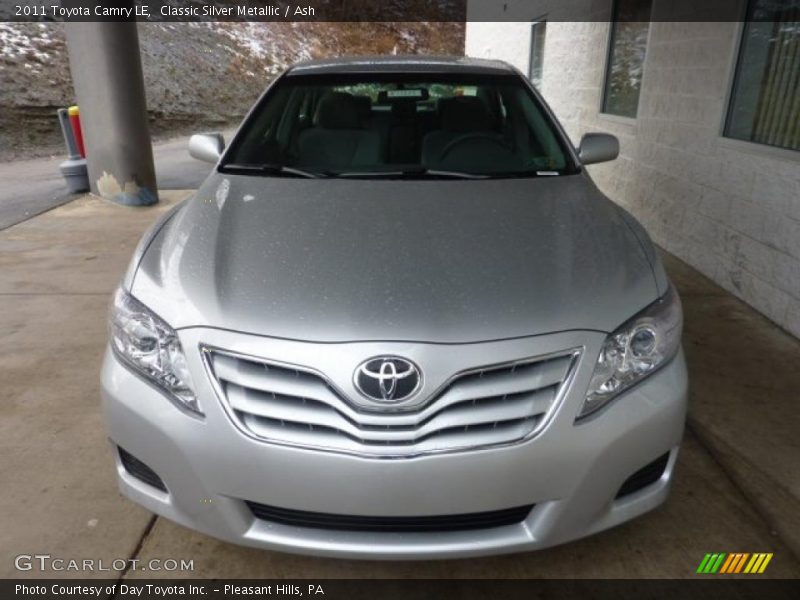 Classic Silver Metallic / Ash 2011 Toyota Camry LE