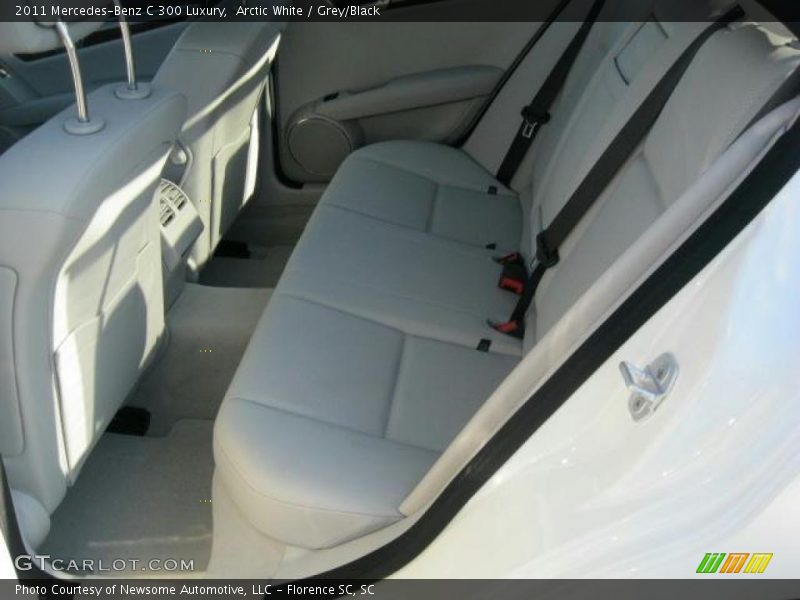 Arctic White / Grey/Black 2011 Mercedes-Benz C 300 Luxury
