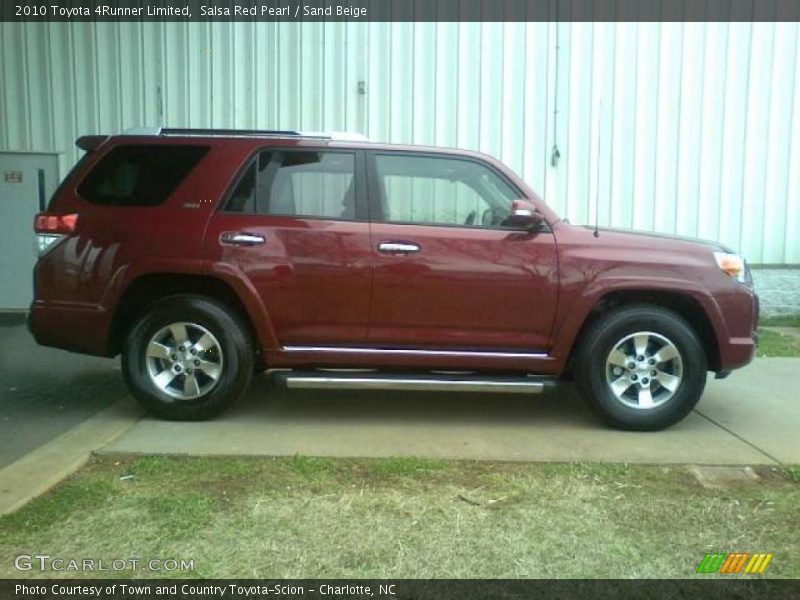Salsa Red Pearl / Sand Beige 2010 Toyota 4Runner Limited