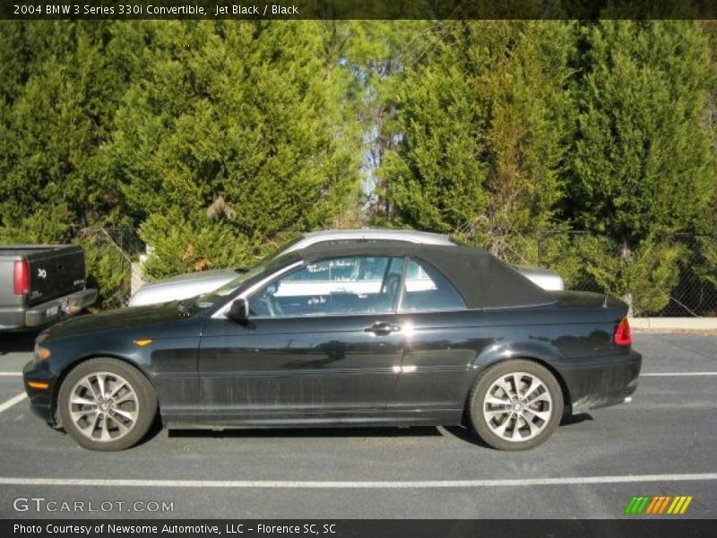 Jet Black / Black 2004 BMW 3 Series 330i Convertible