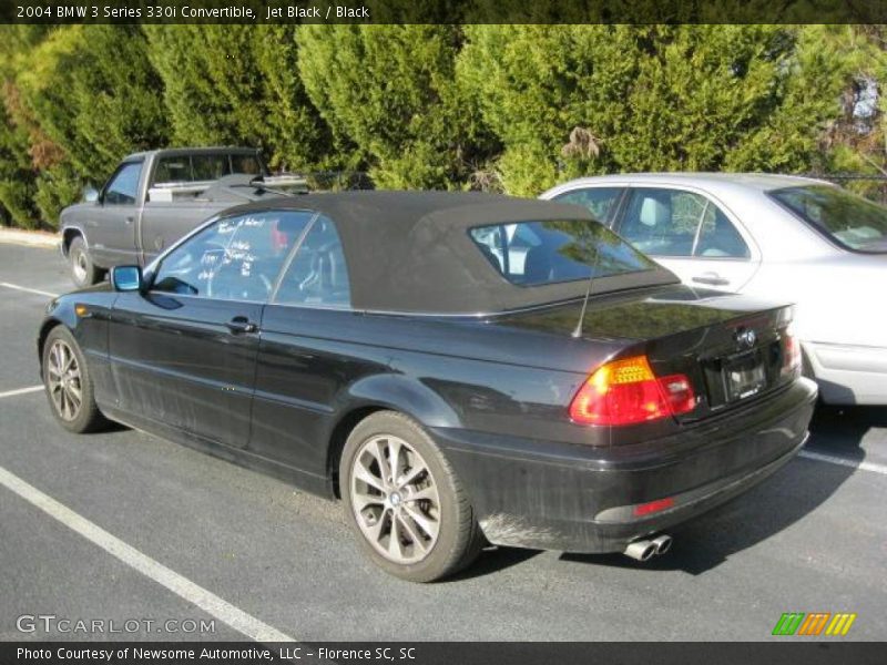 Jet Black / Black 2004 BMW 3 Series 330i Convertible