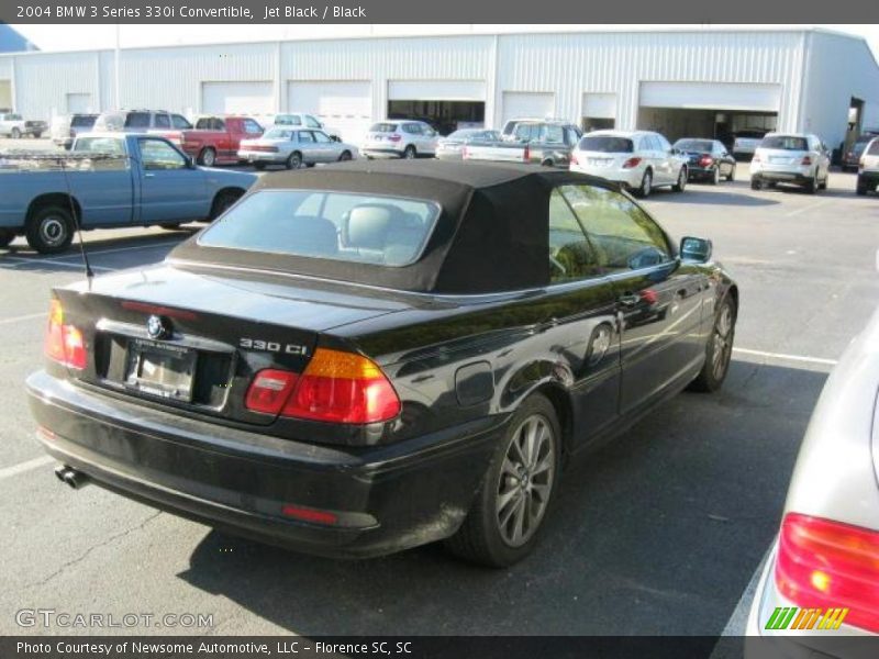 Jet Black / Black 2004 BMW 3 Series 330i Convertible