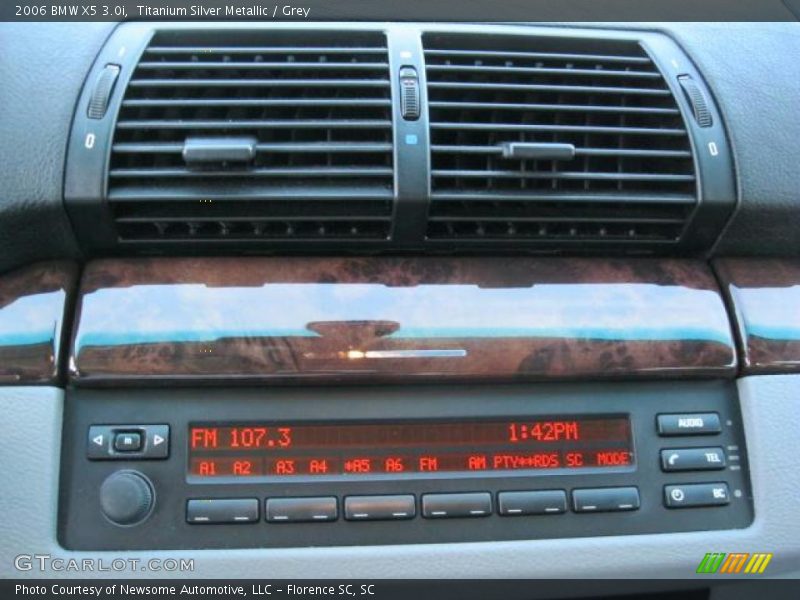 Titanium Silver Metallic / Grey 2006 BMW X5 3.0i