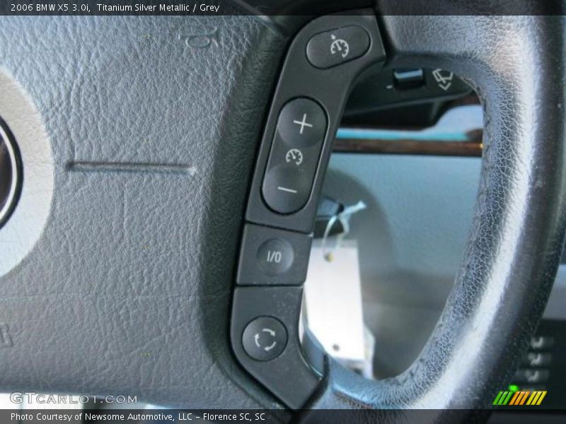 Titanium Silver Metallic / Grey 2006 BMW X5 3.0i