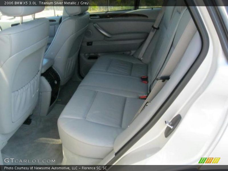 Titanium Silver Metallic / Grey 2006 BMW X5 3.0i