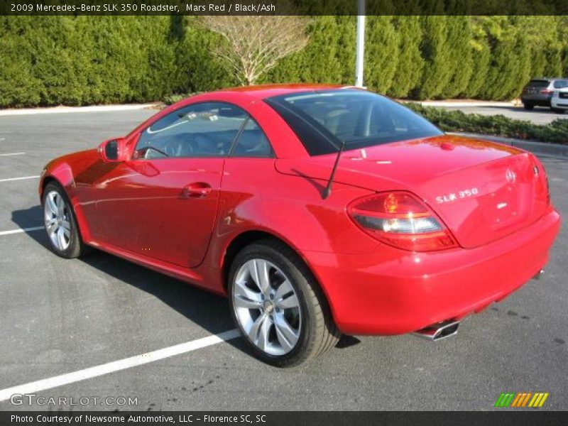  2009 SLK 350 Roadster Mars Red