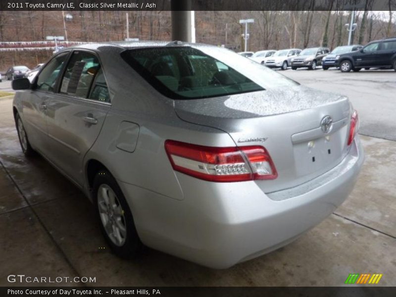 Classic Silver Metallic / Ash 2011 Toyota Camry LE