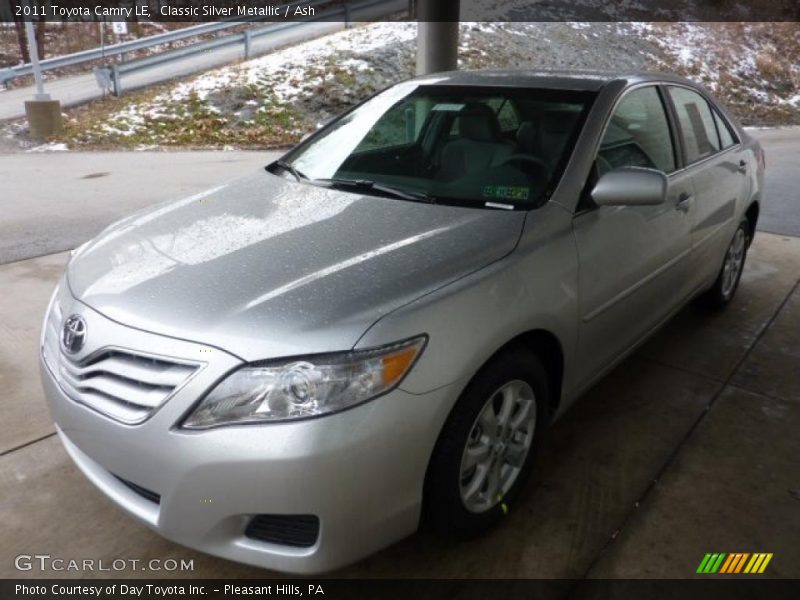 Classic Silver Metallic / Ash 2011 Toyota Camry LE