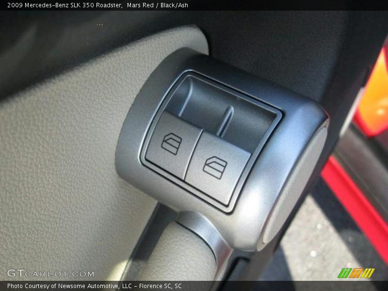 Controls of 2009 SLK 350 Roadster