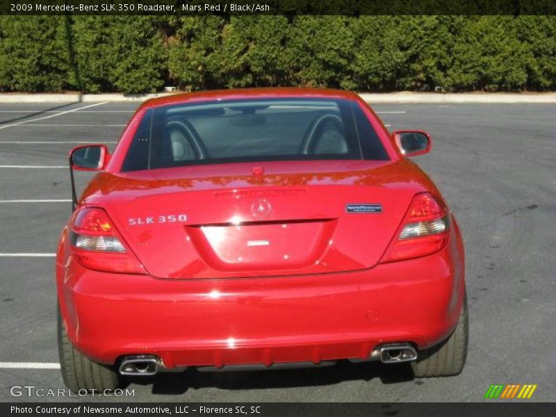  2009 SLK 350 Roadster Mars Red