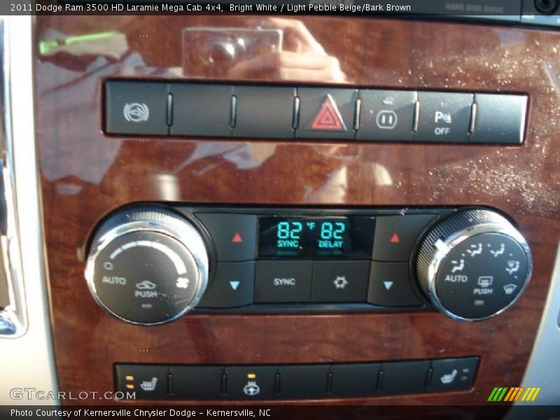 Controls of 2011 Ram 3500 HD Laramie Mega Cab 4x4