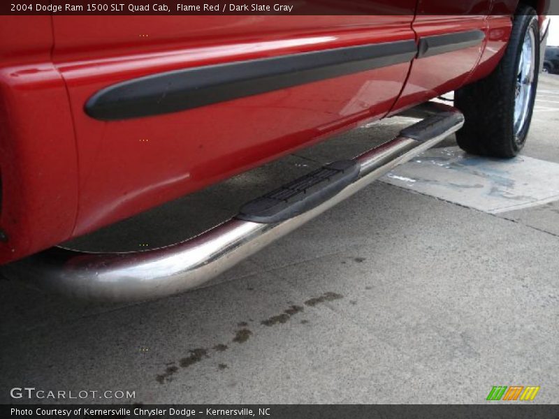 Flame Red / Dark Slate Gray 2004 Dodge Ram 1500 SLT Quad Cab