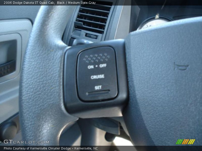 Black / Medium Slate Gray 2006 Dodge Dakota ST Quad Cab