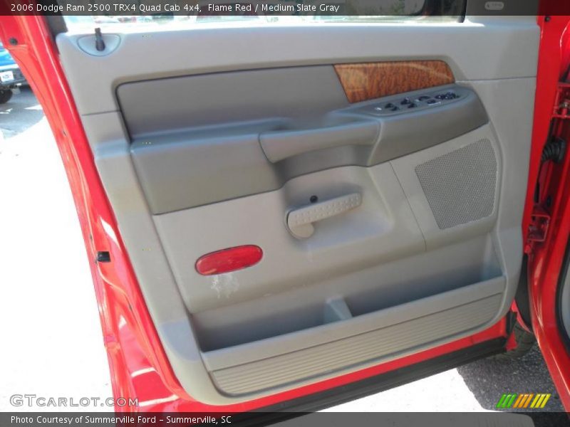Flame Red / Medium Slate Gray 2006 Dodge Ram 2500 TRX4 Quad Cab 4x4