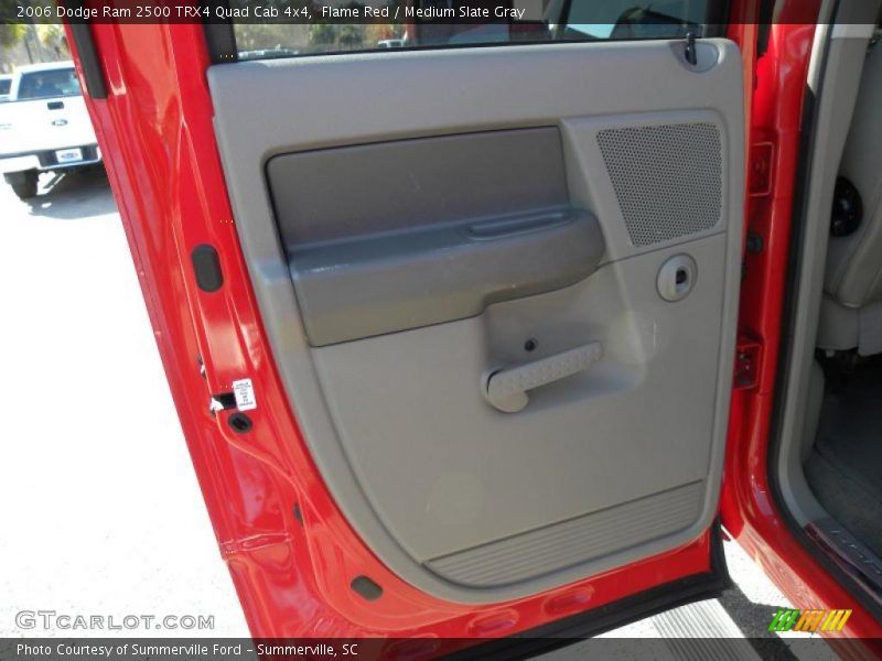 Flame Red / Medium Slate Gray 2006 Dodge Ram 2500 TRX4 Quad Cab 4x4