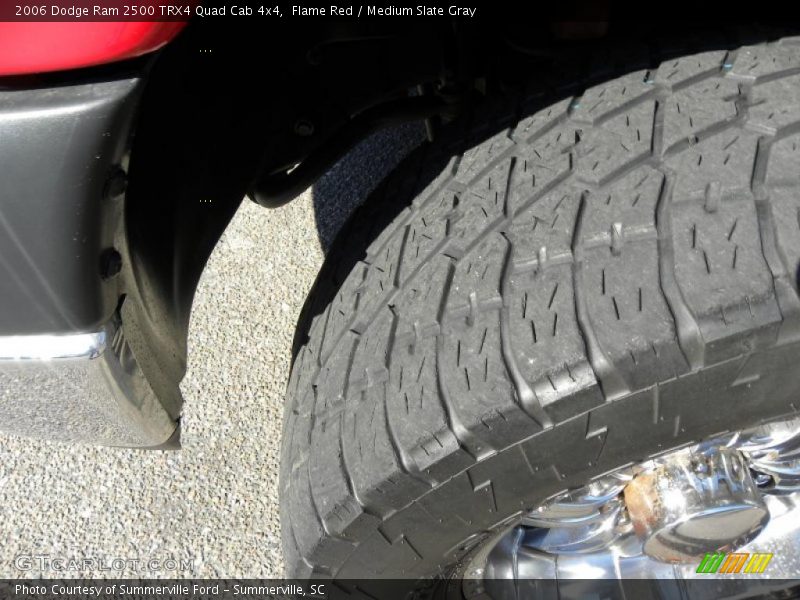 Flame Red / Medium Slate Gray 2006 Dodge Ram 2500 TRX4 Quad Cab 4x4