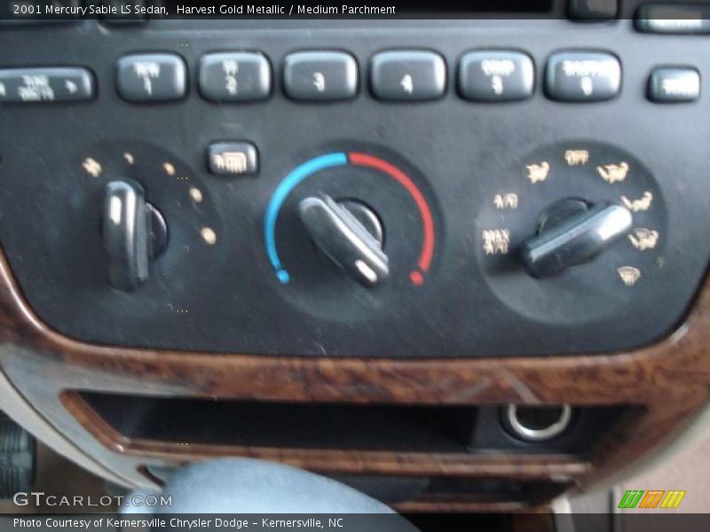 Harvest Gold Metallic / Medium Parchment 2001 Mercury Sable LS Sedan