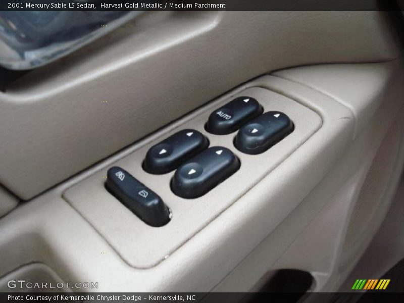 Harvest Gold Metallic / Medium Parchment 2001 Mercury Sable LS Sedan