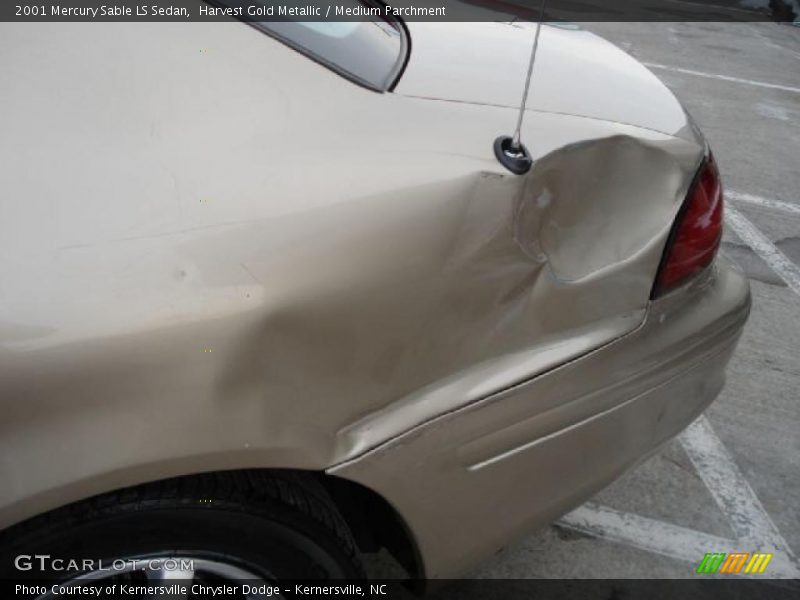 Harvest Gold Metallic / Medium Parchment 2001 Mercury Sable LS Sedan