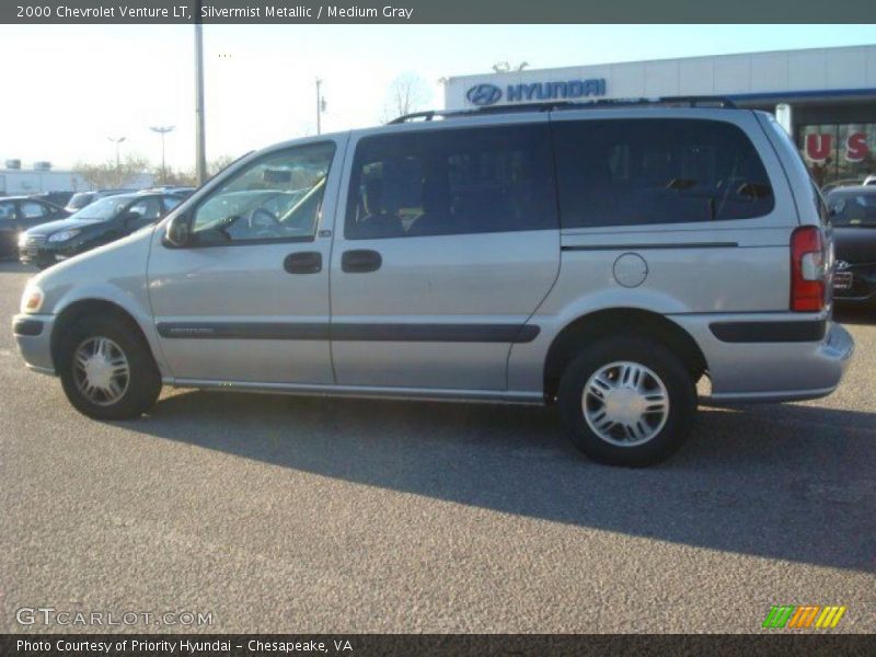 Silvermist Metallic / Medium Gray 2000 Chevrolet Venture LT