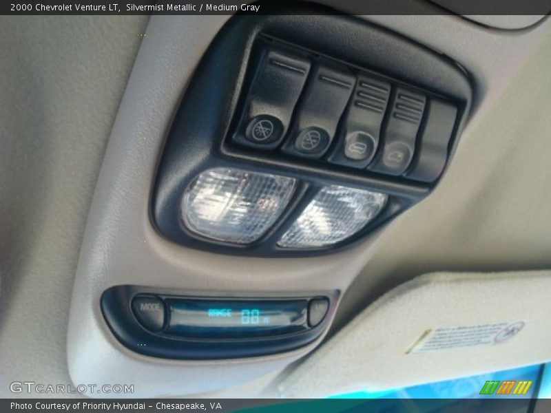 Silvermist Metallic / Medium Gray 2000 Chevrolet Venture LT