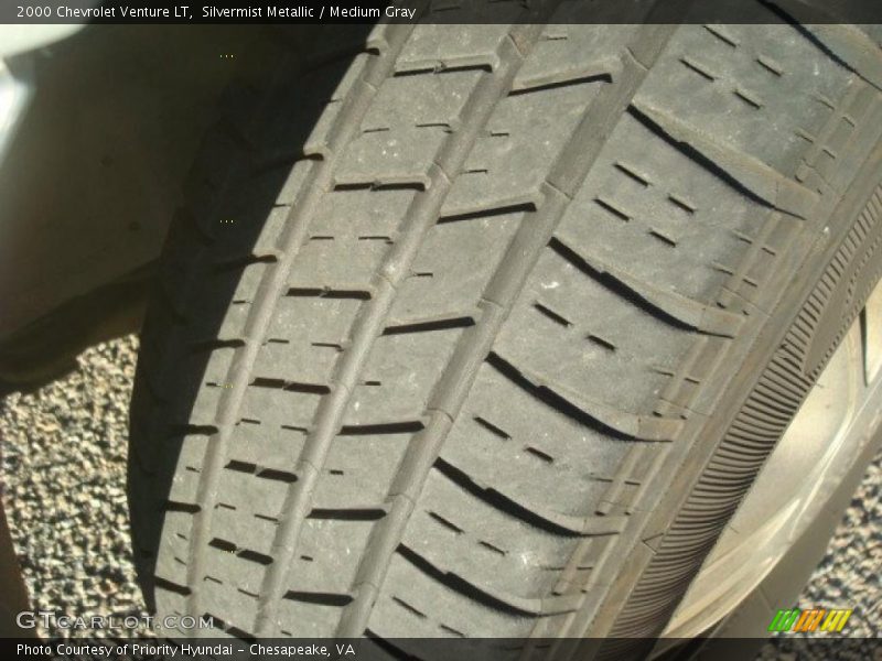 Silvermist Metallic / Medium Gray 2000 Chevrolet Venture LT