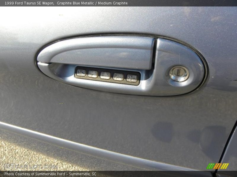 Graphite Blue Metallic / Medium Graphite 1999 Ford Taurus SE Wagon