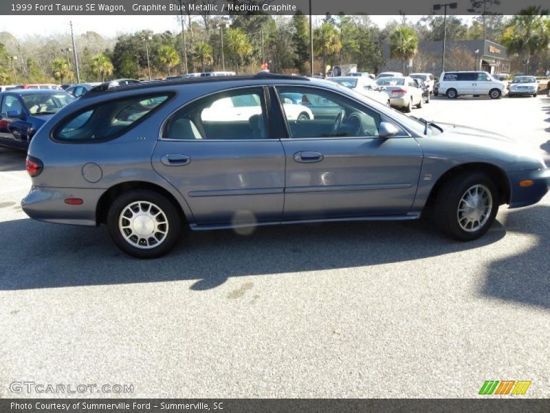 Graphite Blue Metallic / Medium Graphite 1999 Ford Taurus SE Wagon