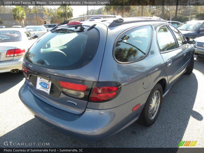 Graphite Blue Metallic / Medium Graphite 1999 Ford Taurus SE Wagon