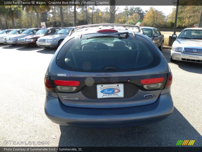Graphite Blue Metallic / Medium Graphite 1999 Ford Taurus SE Wagon