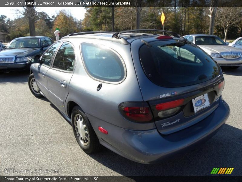  1999 Taurus SE Wagon Graphite Blue Metallic