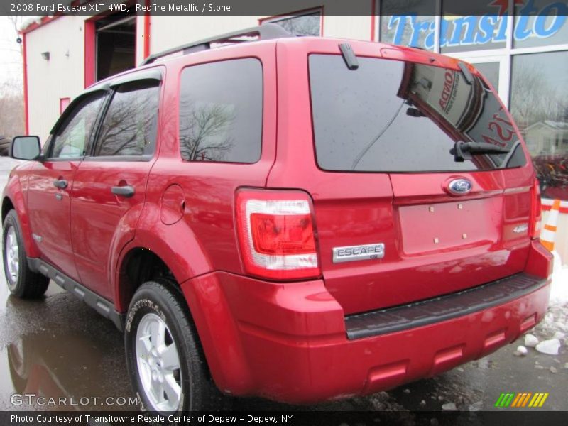 Redfire Metallic / Stone 2008 Ford Escape XLT 4WD
