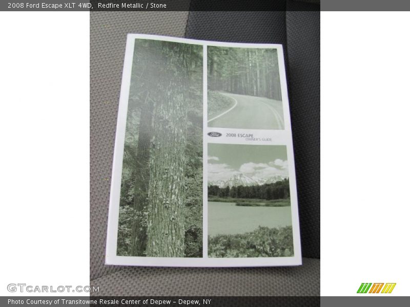 Redfire Metallic / Stone 2008 Ford Escape XLT 4WD