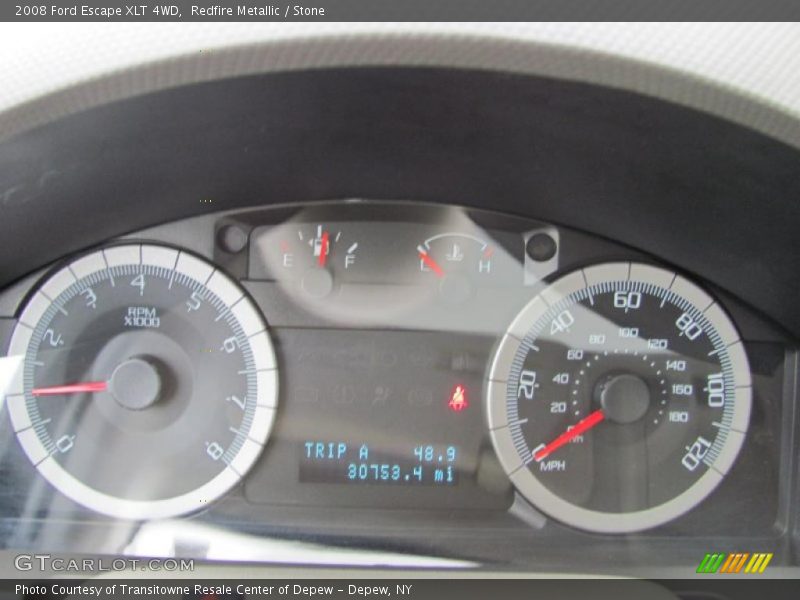 Redfire Metallic / Stone 2008 Ford Escape XLT 4WD