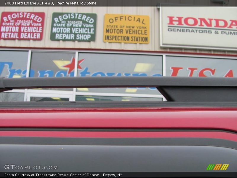 Redfire Metallic / Stone 2008 Ford Escape XLT 4WD