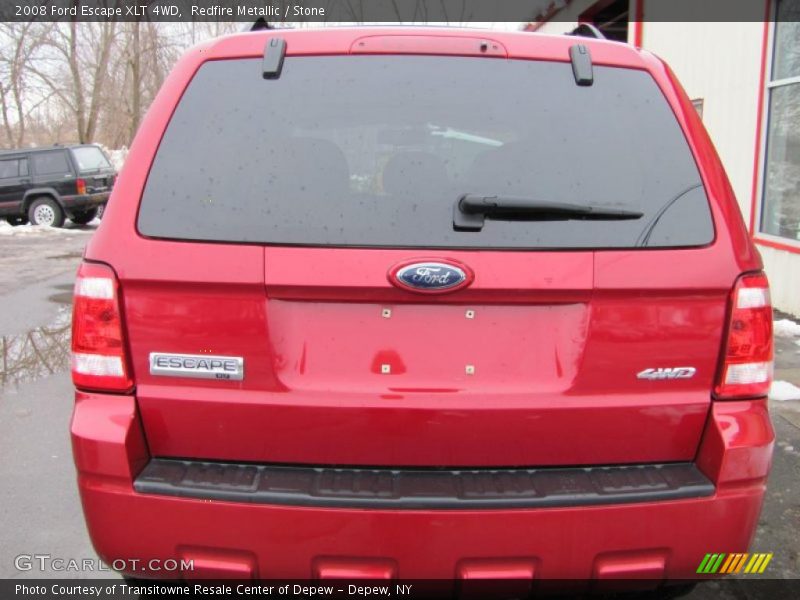 Redfire Metallic / Stone 2008 Ford Escape XLT 4WD